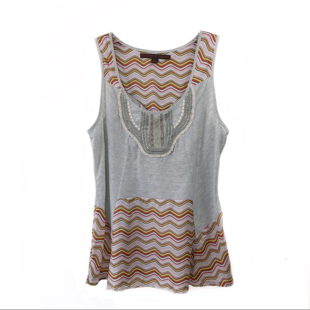 A common thread blouse silk blend